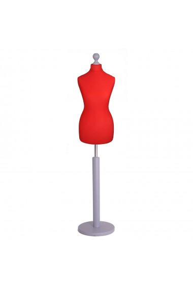 Deluxe Female Tailor's Dummy Size 10/12 Red