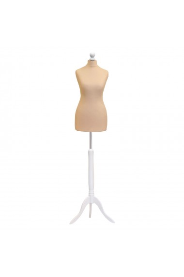 Deluxe Female Tailor's Dummy Size 10/12 Cream