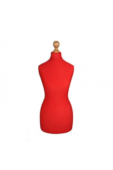 Female Tailor's Dummy Torso Size 8/10 Red