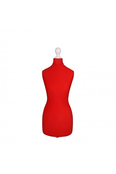 Female Tailor's Dummy Torso Size 8/10 Red