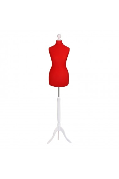 Size 10/12 Female Tailors Dummy Red