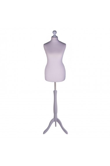Size 10/12 Female Tailors Dummy Silver