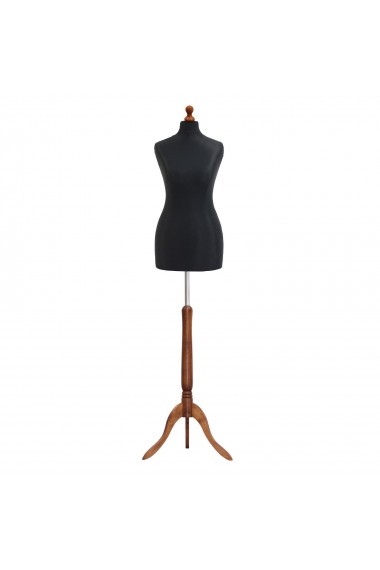 Deluxe Female Tailor's Dummy Size 12/14 Black