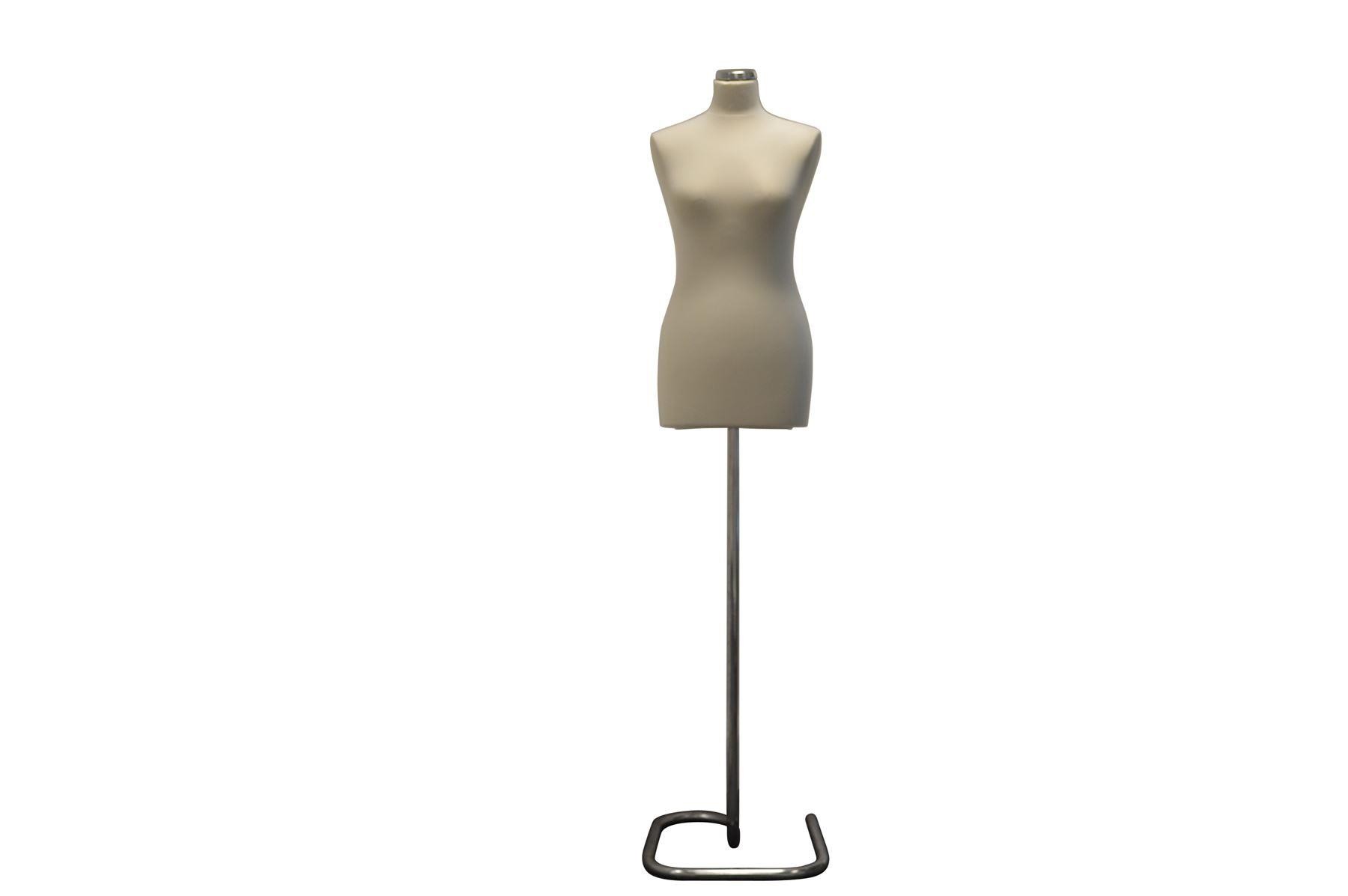 White Female Tailors Mannequin Display  Dummy For Dressmakers Size UK 20/22 