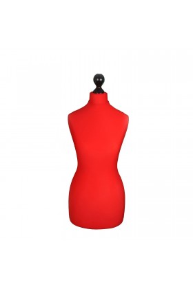 Female Tailor's Dummy Torso Size 20/22 Red