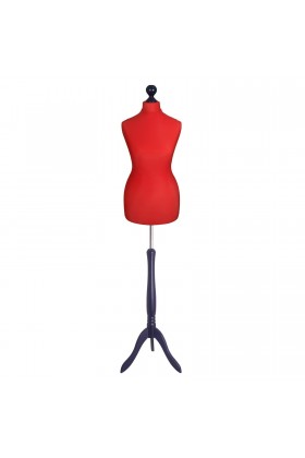 Female Tailor's Dummy Size 8/10 Red