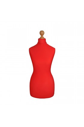 Female Tailor's Dummy Torso Size 12/14 Red